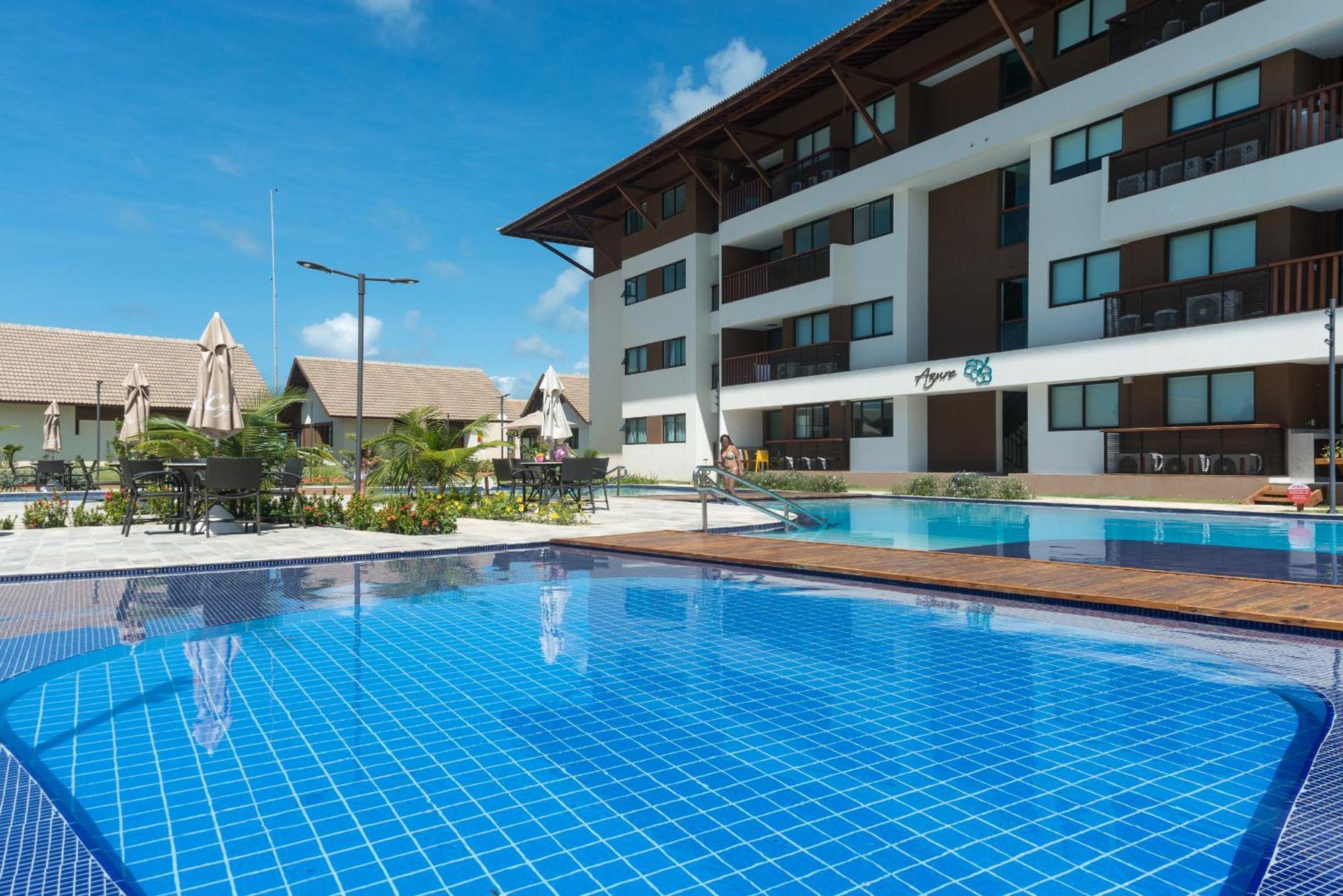 Cupe Beach Living Resort Beira Mar Porto De Galinhas Flat Luxo Sofisticado 3Qts Ngoại thất bức ảnh