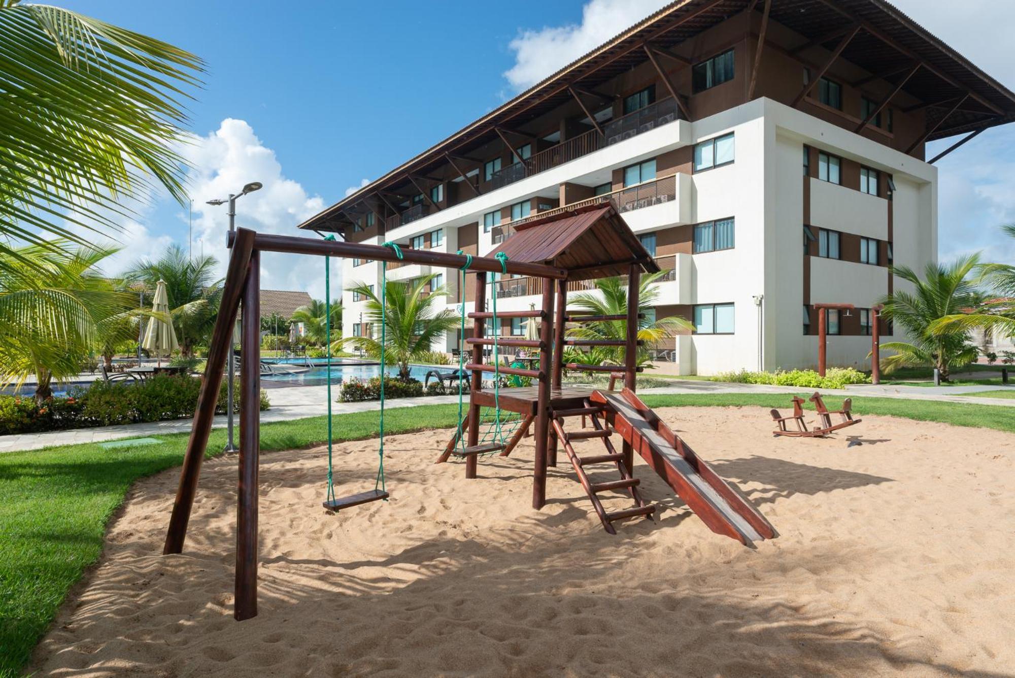 Cupe Beach Living Resort Beira Mar Porto De Galinhas Flat Luxo Sofisticado 3Qts Ngoại thất bức ảnh
